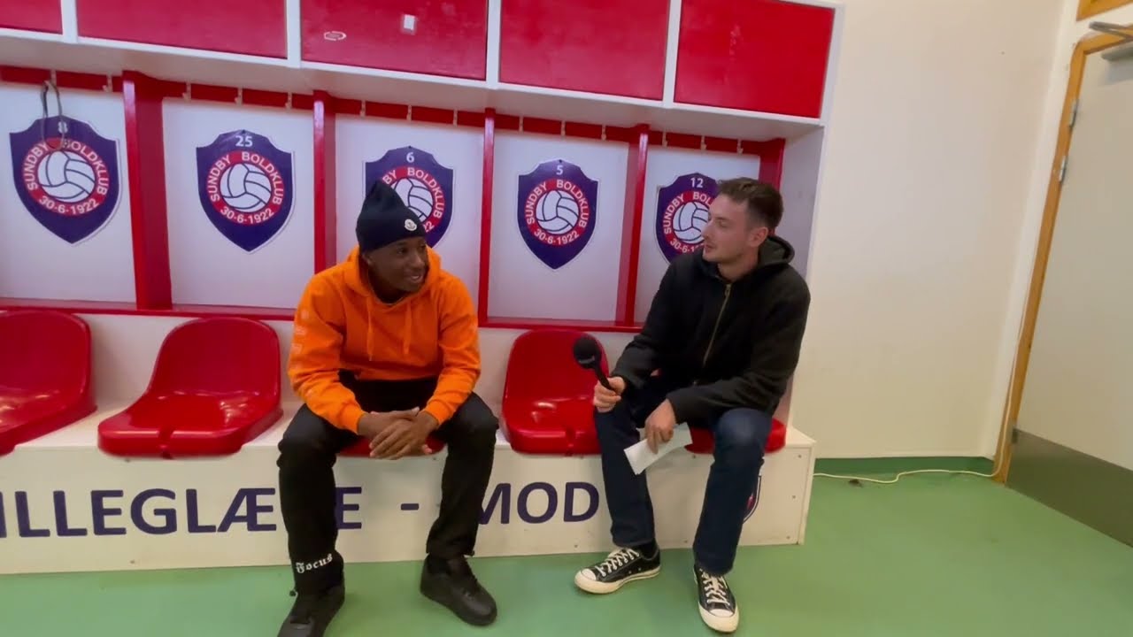 Sundby Boldklub - Interview Sanders Ngabo