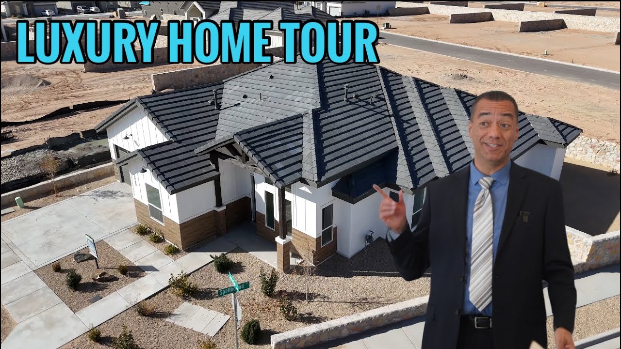 Home tour of a luxury home for sale in Las Cruces New Mexico with amazing upgraded features.