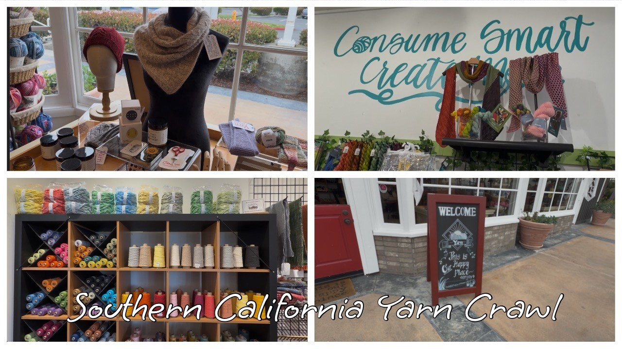 캘리 뜨개샵 투어 | CA Yarn Shops Tour | 체인점부터 로컬뜨개샵까지  🧶