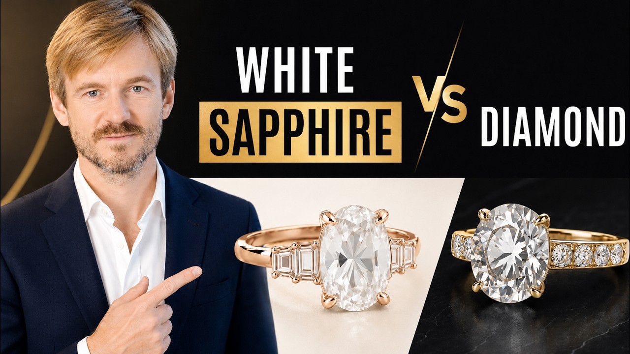 White Sapphire VS Diamond: Which to Pick for Your Engagement Ring?