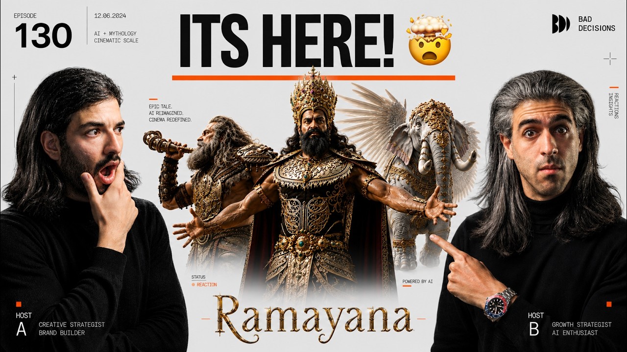 3D Artists React to Ramayana 🤯