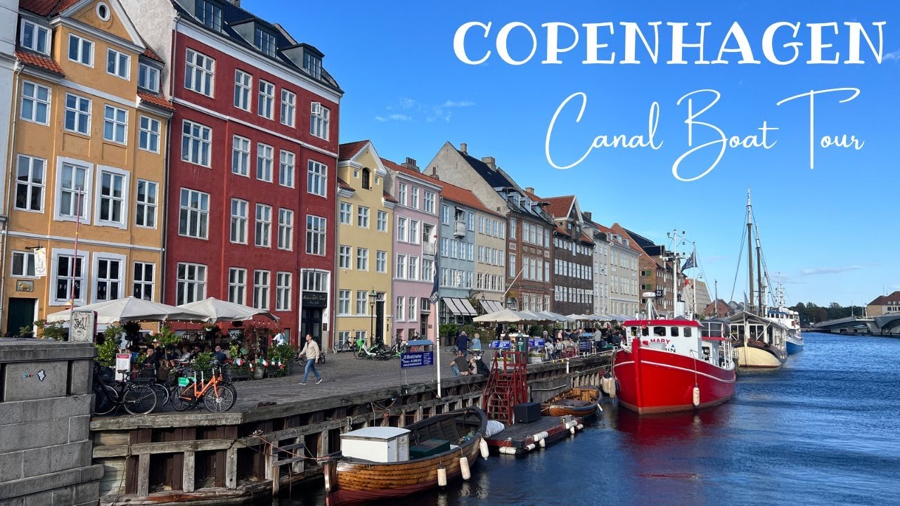 Copenhagen Sightseeing | Canal Boat Tour | Denmark