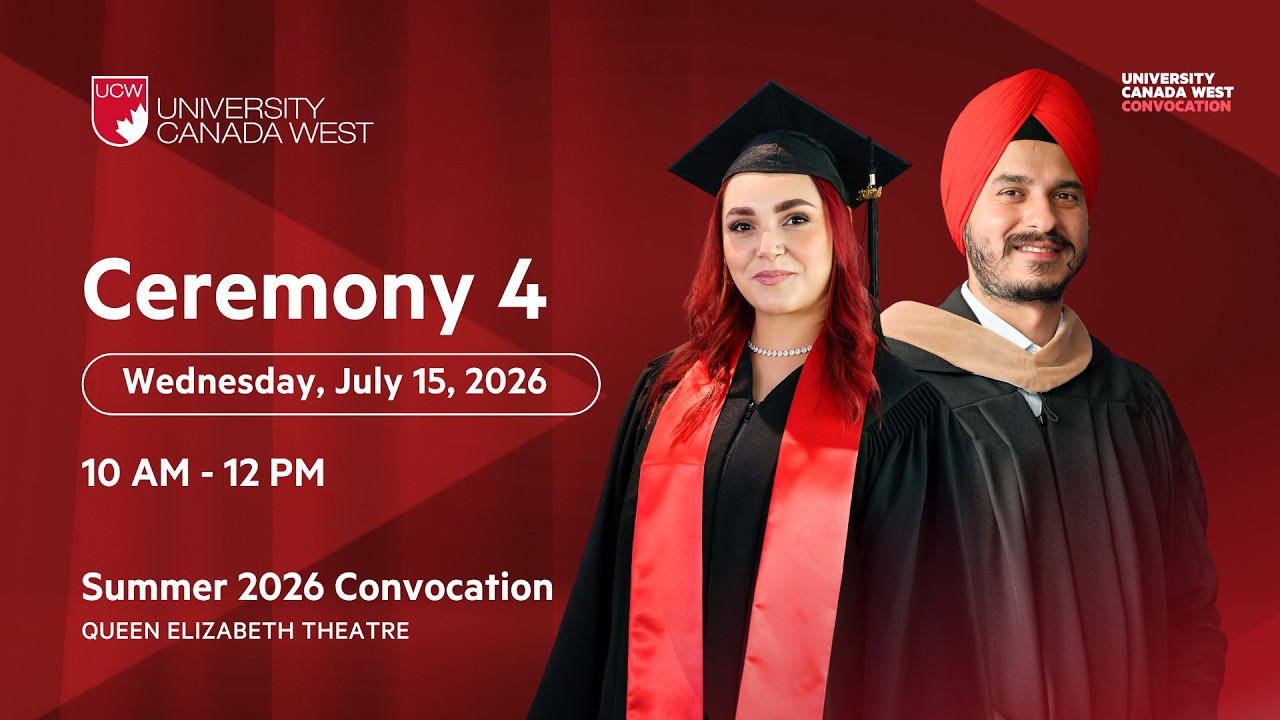 UCW Summer Convocation 2026 - Day 3 (Ceremony 4) 10 am