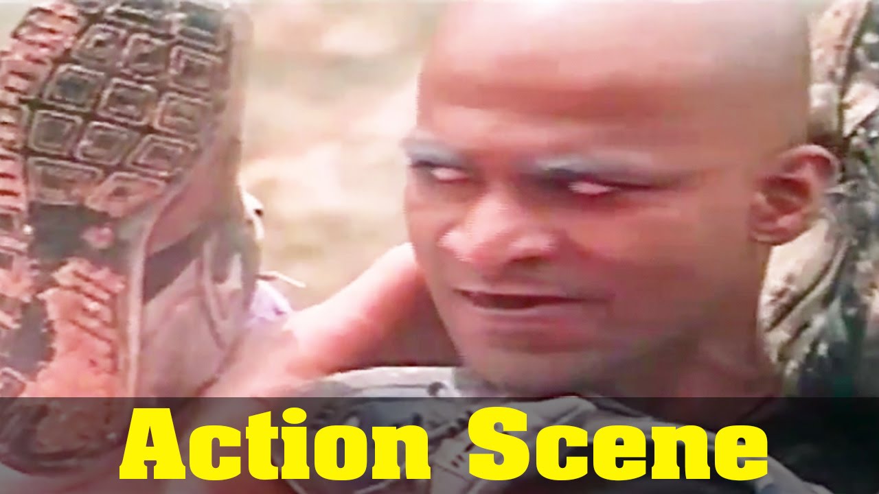 Adithyan IPS Movie : Baburaj, Action Scene