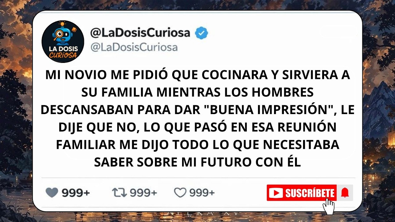Me pidió que sirviera para dar buena impresión — me senté con los hombres y cambió todo