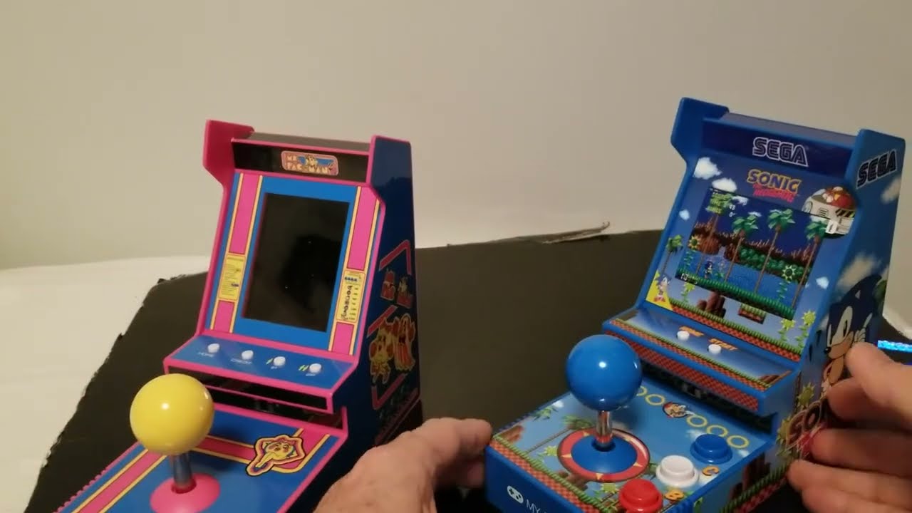 🕹MY ARCADE SONIC the HEDGEHOG 1 & 2 Joystick Player 🕹 2025 Sega Genesis Emulator
