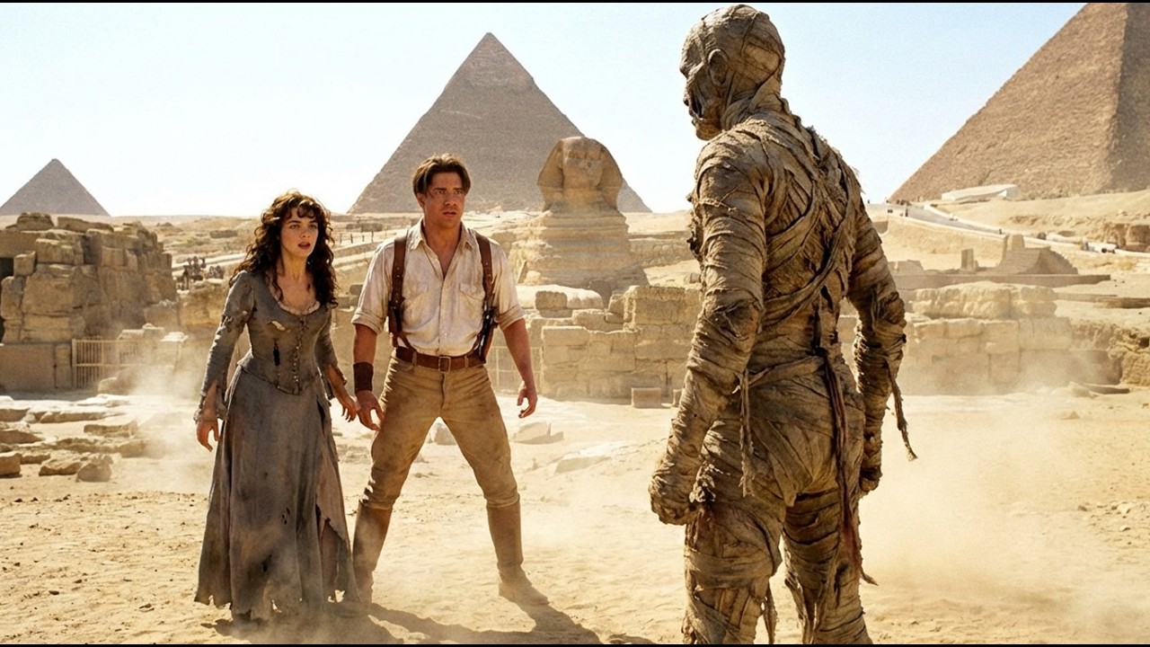 بيصحوا مومياء كاهن مصري بالغلط والعالم كله بيتصاب بـ لعنة الفراعنة ! ملخص فيلم