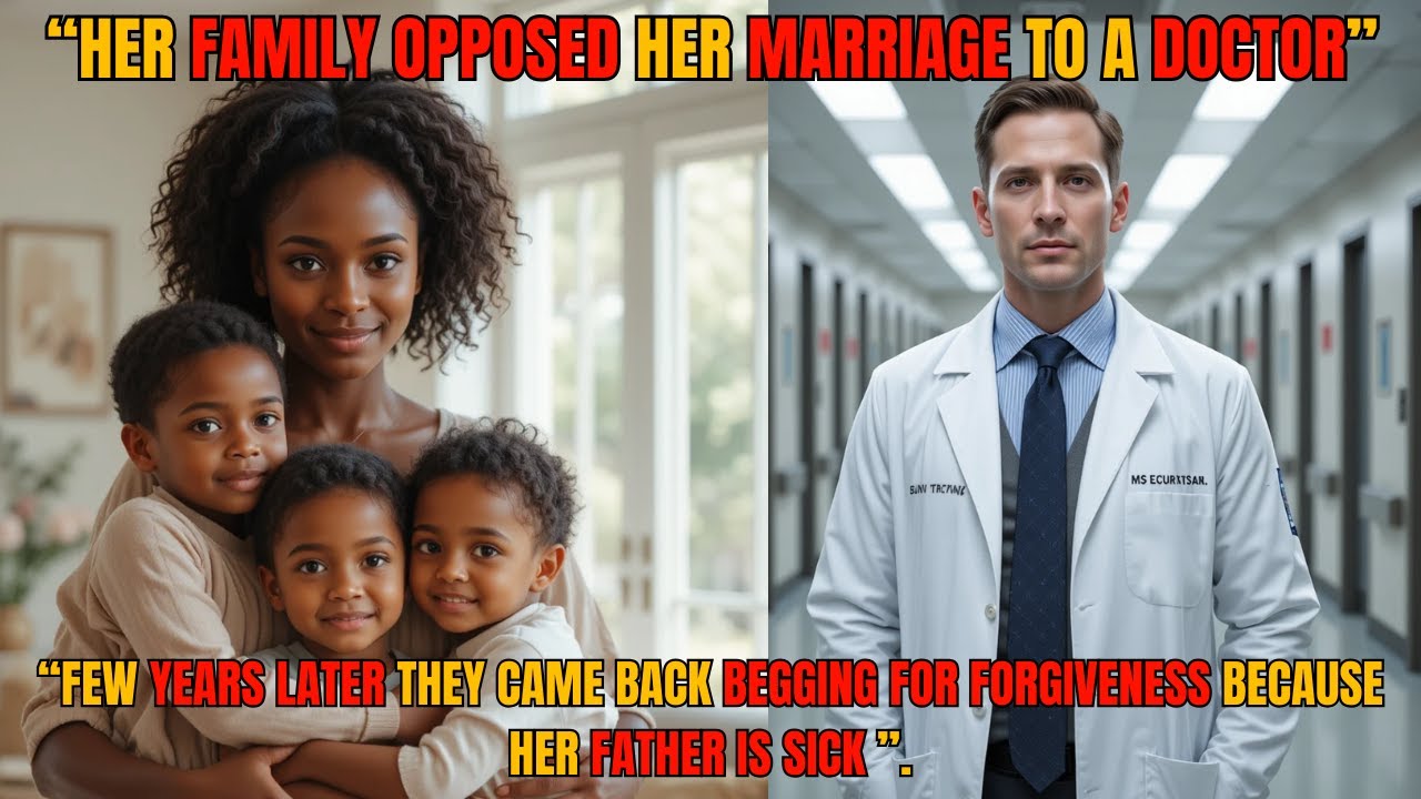 HER FAMILY OPPOSED HER MARRIAGE TO A WEALTHY DOCTOR, YEARS LATER THEY BEGGED FOR THEIR FORGIVENESS.