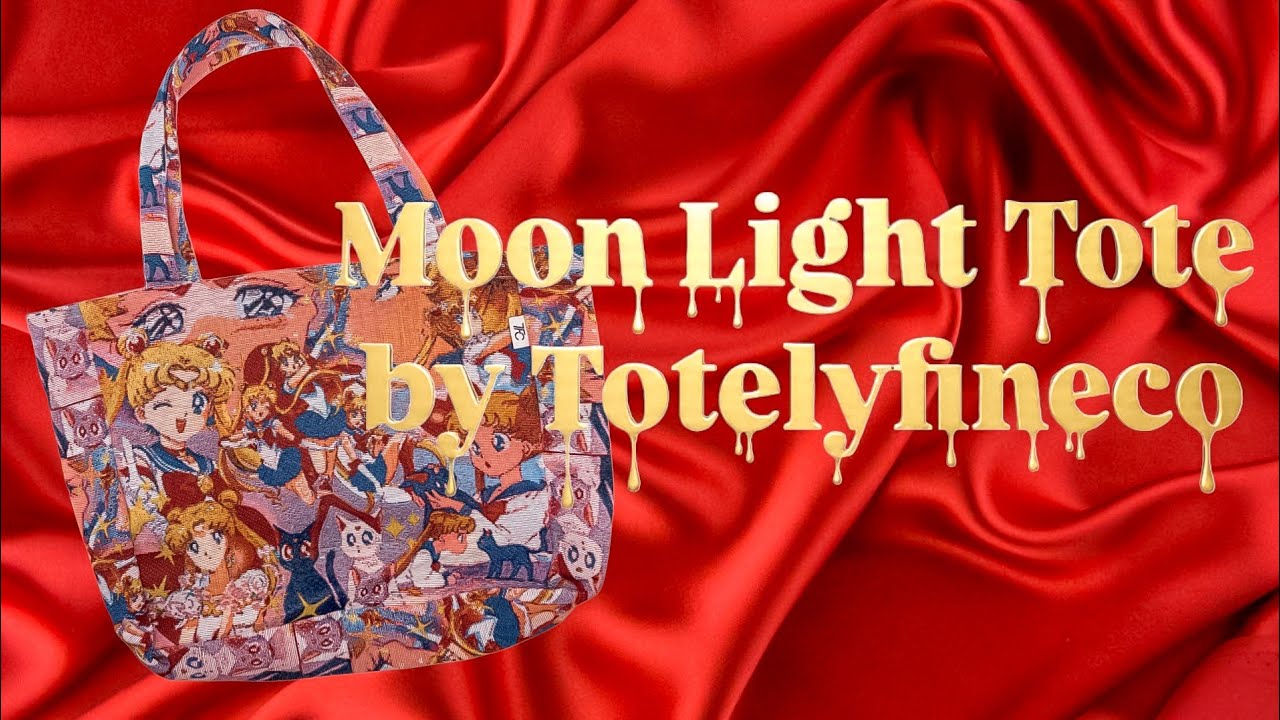Moon Light Tote by Totelyfineco