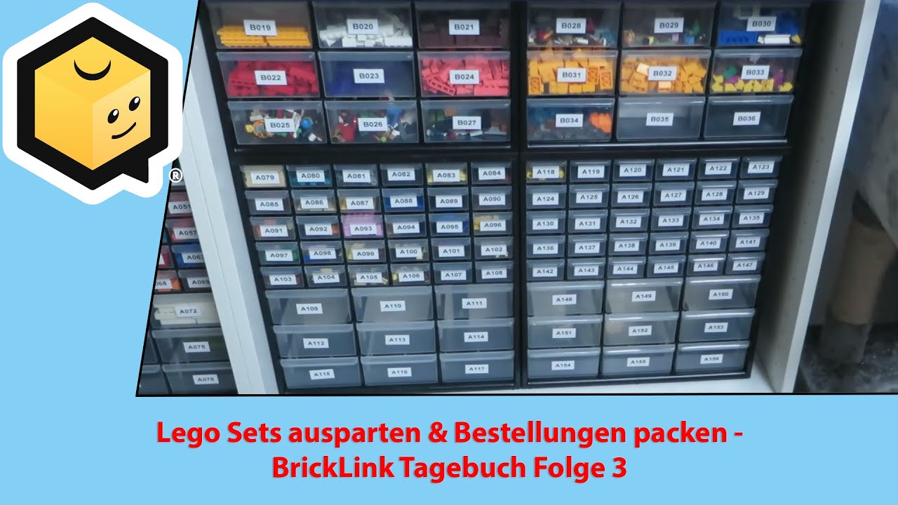 Lego Sets ausparten & Bestellungen packen -BrickLink Tagebuch #3