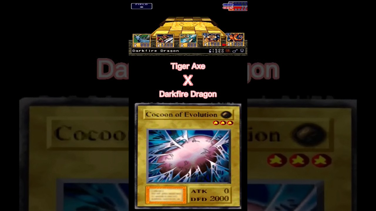 All Beast-Warrior Type Fusion Yu-Gi-Oh! Forbidden Memories #shorts #games #ps1