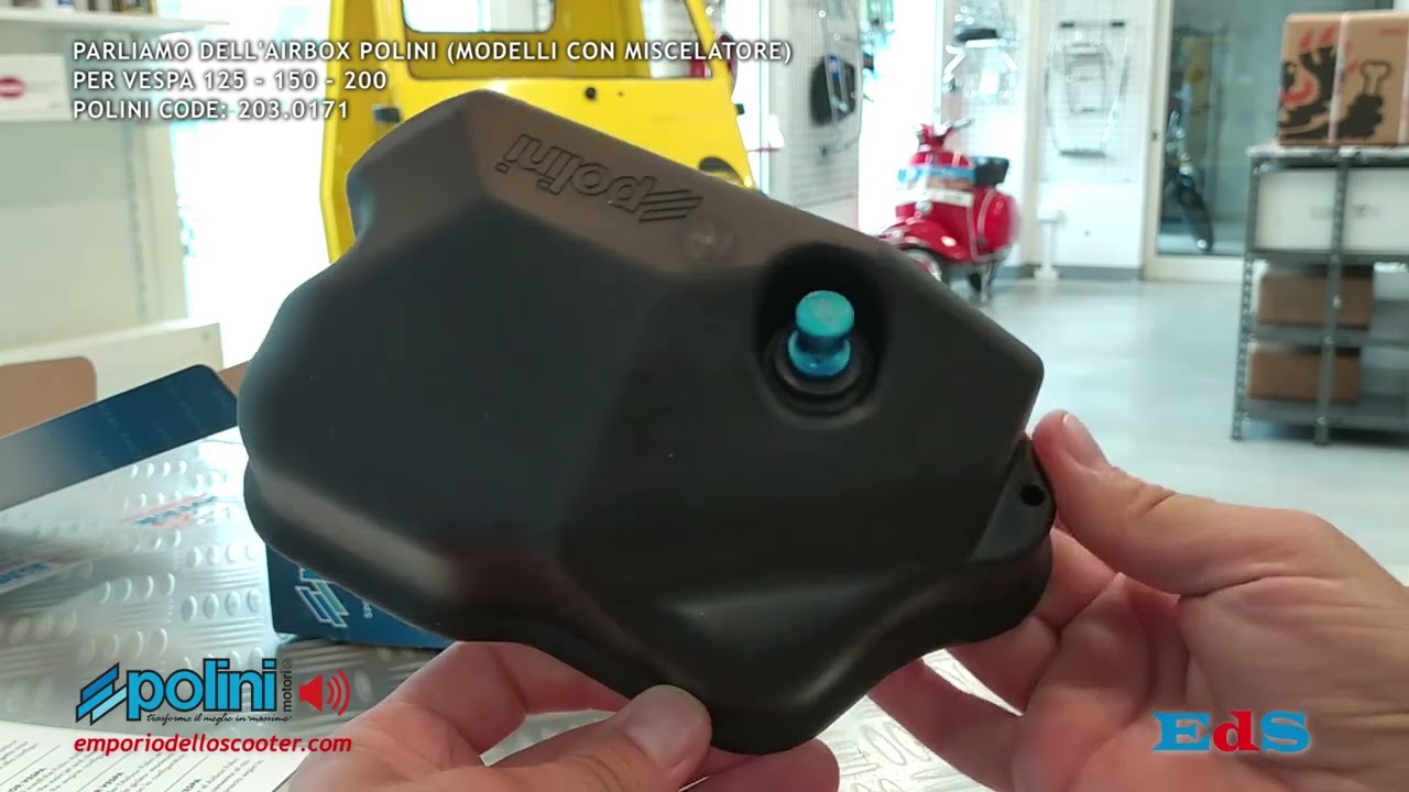 Polini Airbox Vespa PX presentazione - 203.0171