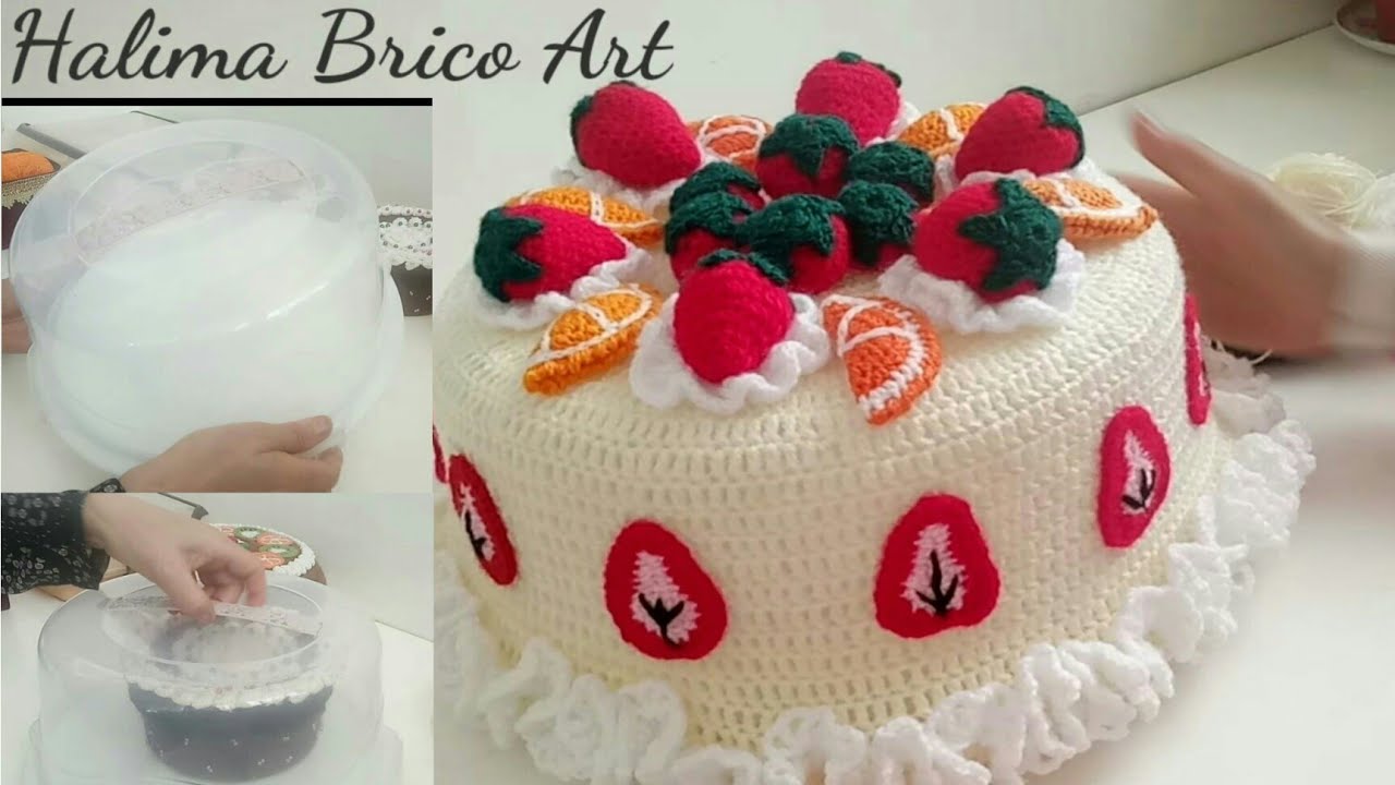 طريقةأنيقة لتقديم الحلويات بمناسبة رمضان وعيد الفطر. Gâteaux au crochet (الجزء الثاني)