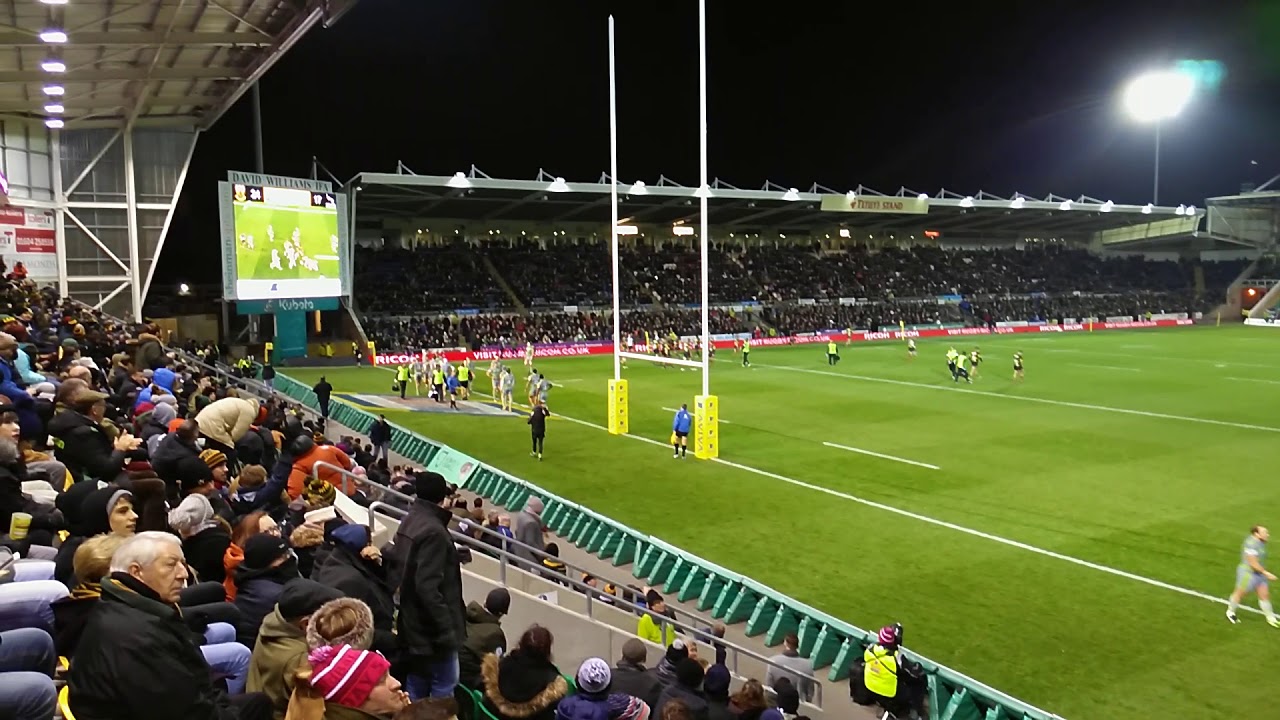 Suchy zdobywca stadionow Franklins Gardens
