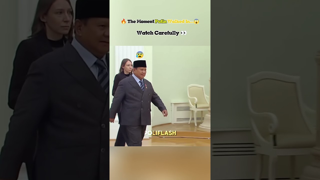 Putin Walks In &mdash; Watch Everyone&rsquo;s Reaction 👀🔥 #VladimirPutin #Geopolitics #worldpolitics