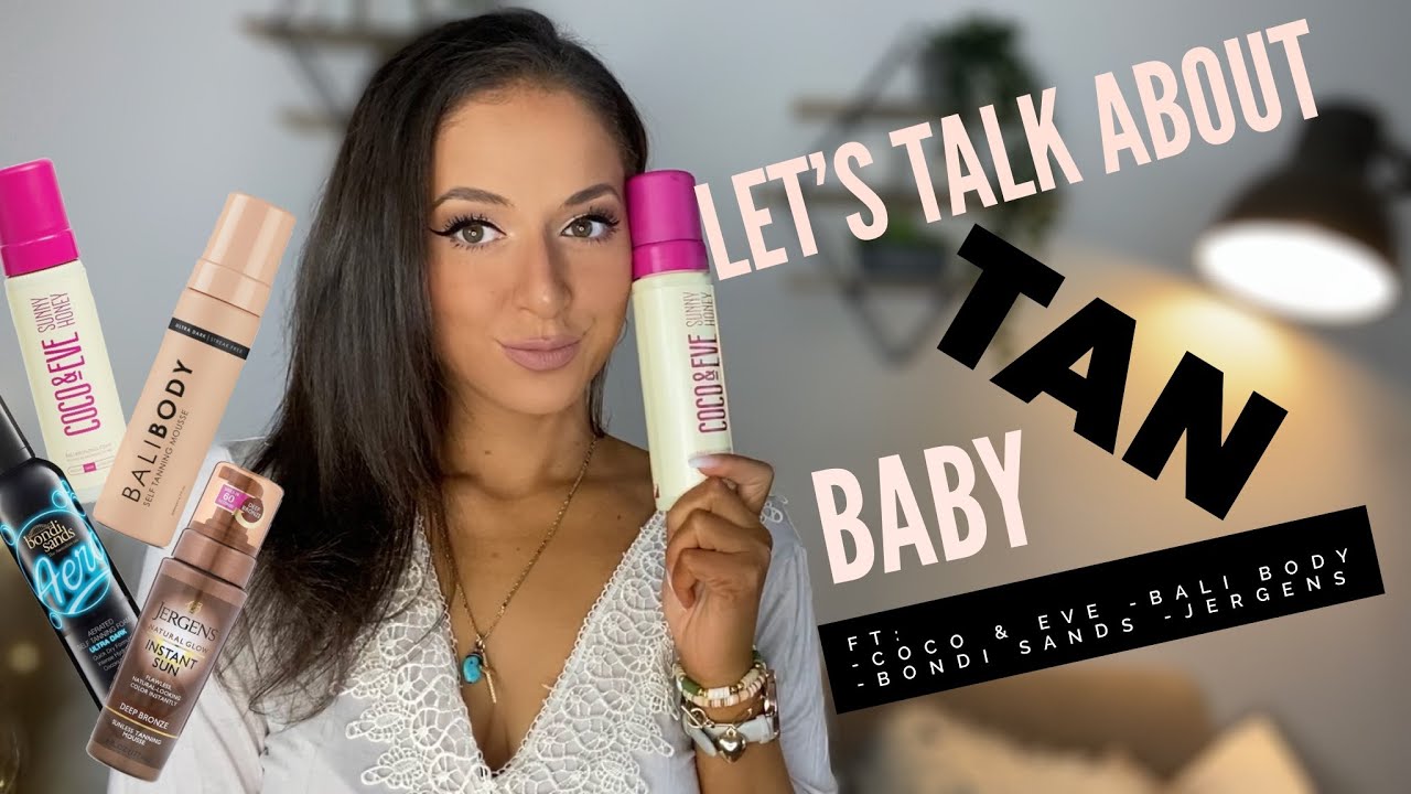 Tanning at home with Coco & Eve -Dark Foam!