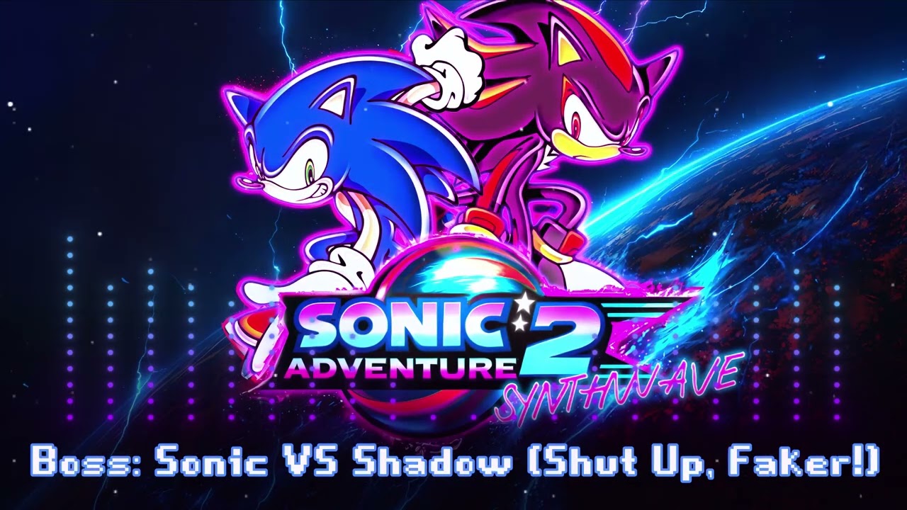 Boss : Sonic Vs Shadow (Shut up, faker) (Synthwave cover)