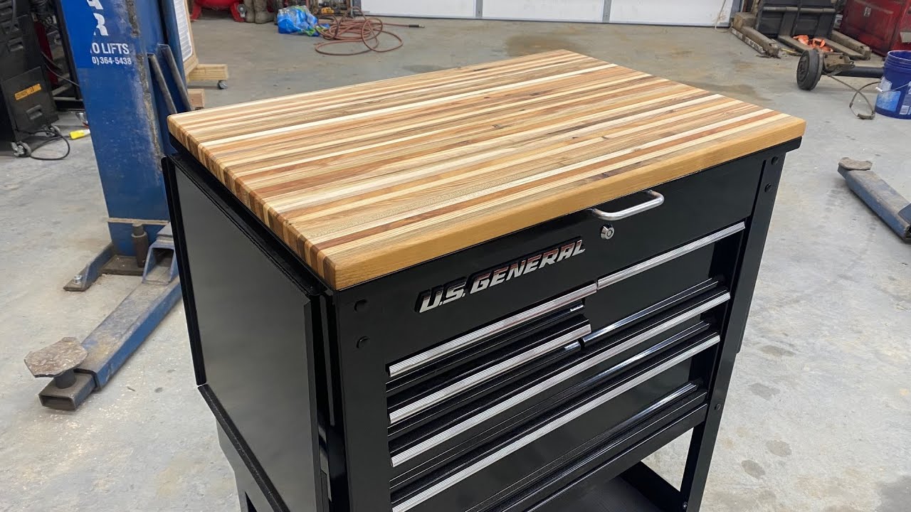 Wood Worktop For The US General Cart