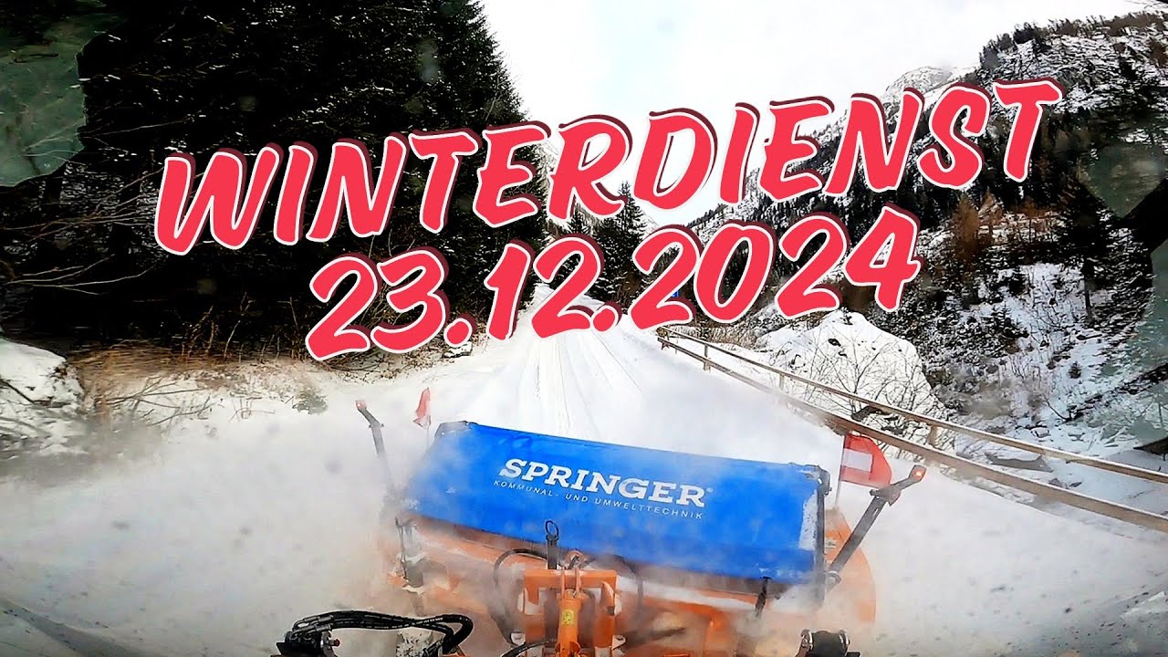 ❄️#winterdienst❄️#schneeräumung❄️Vollgas mit Unimog 219 😱