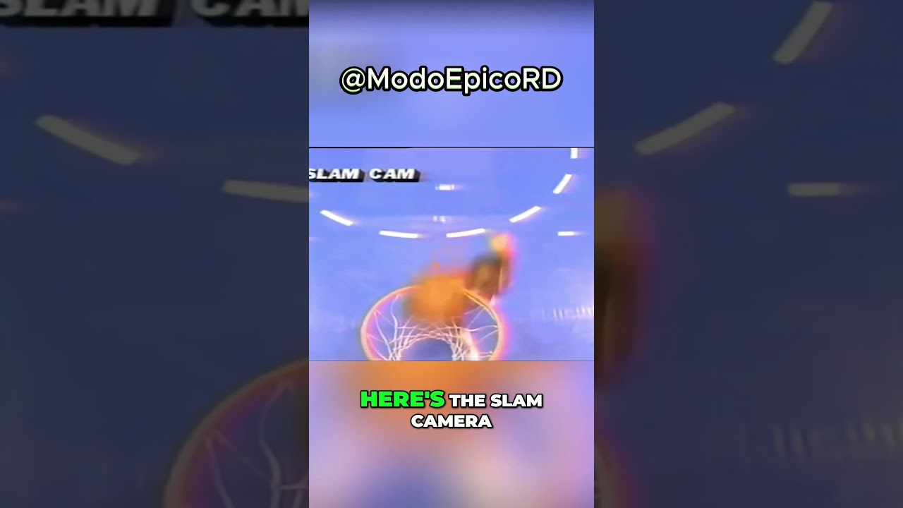 Michael Jordan's INSANE Double Clutch Slam Dunk!