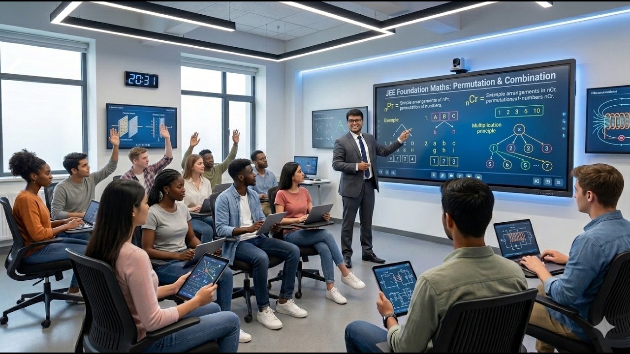 Permutation and Combination maths| JEE Foundation | Class 11 & 12 CBSE Maths | Tricks & Problems