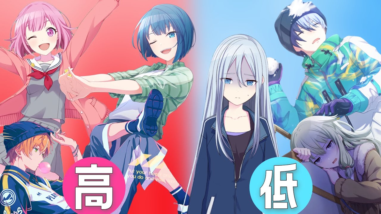 【プロセカ】運動神経が1番高いのは？