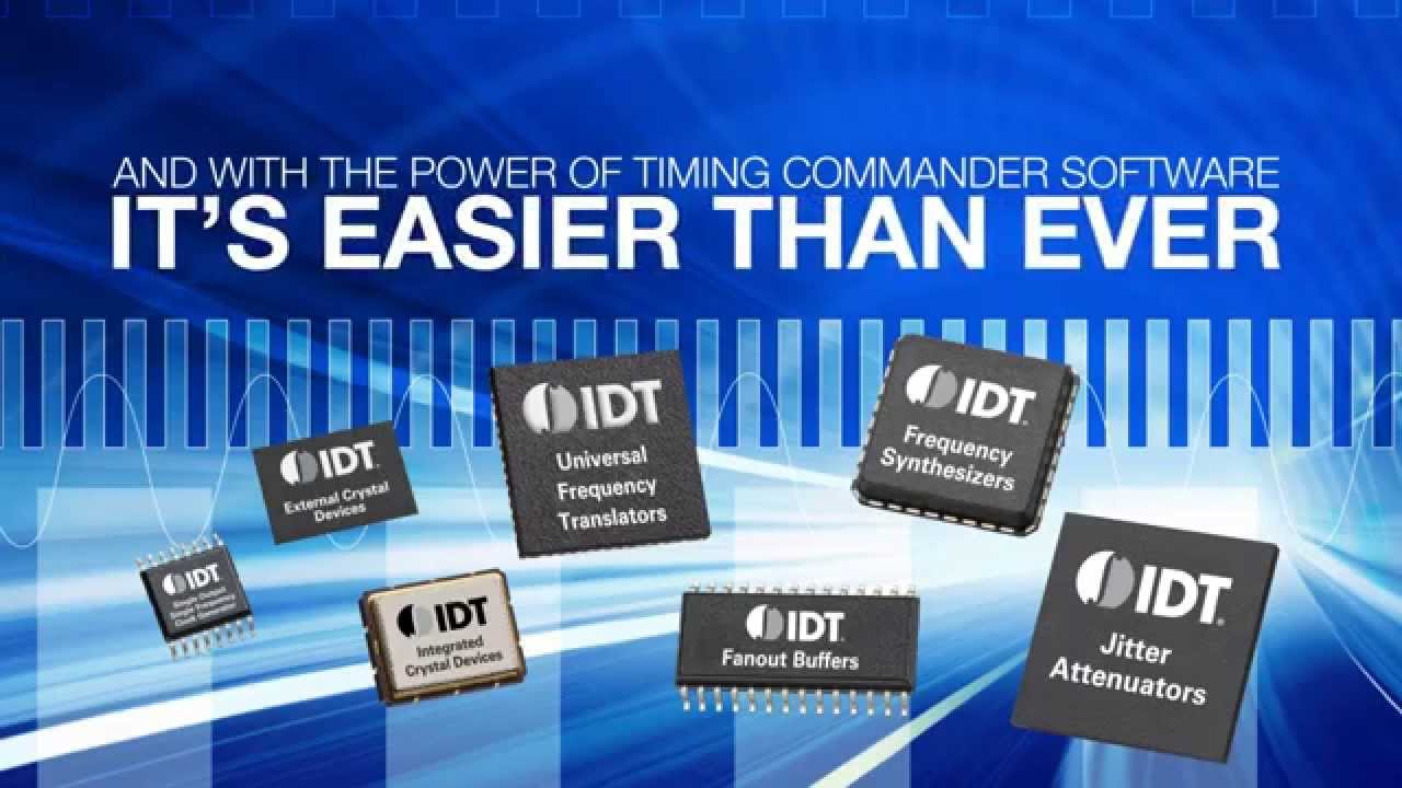 IDT Timing Commander™ Software Overview