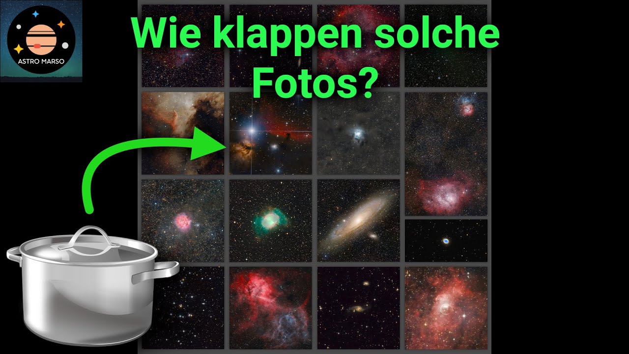 Rezept für gelungene Deep Sky Fotos mit Teleskop [Astrofotografie]