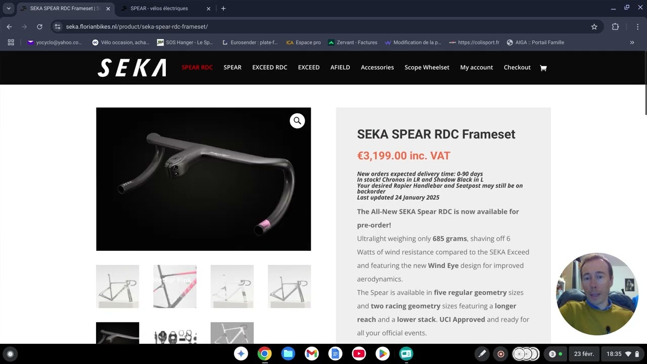 Présentation de la gamme Seka