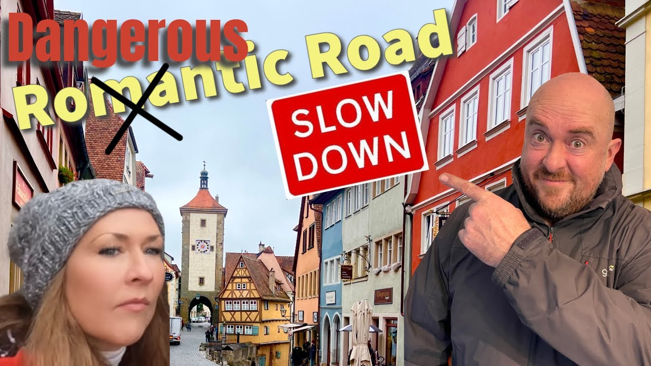 A NEAR Miss in Germany’s BEAUTIFUL town of Rothenburg | VanlifeUK