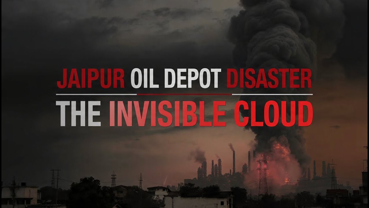 The Bizarre Zombie-Like Incident in Jaipur | #Jaipur #oil #depot  #disaster | The Invisible cloude