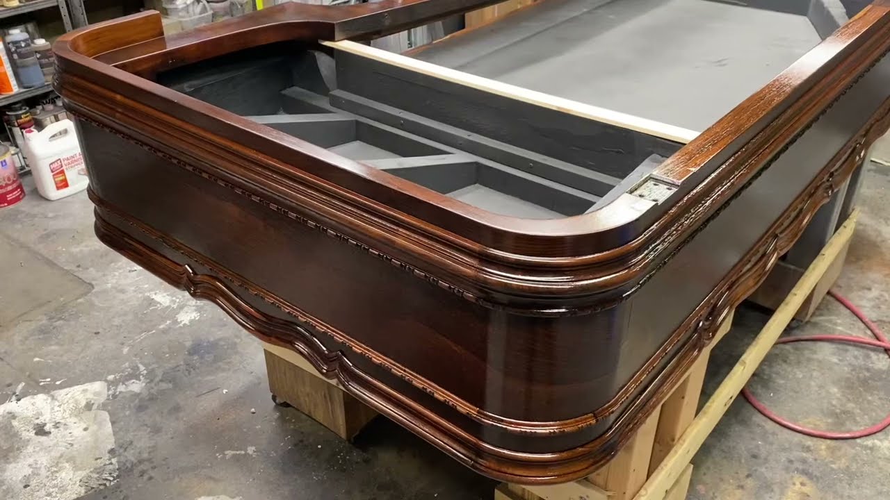 Square Grand Piano Digital Conversion Project Ragland Piano Walkaround 2