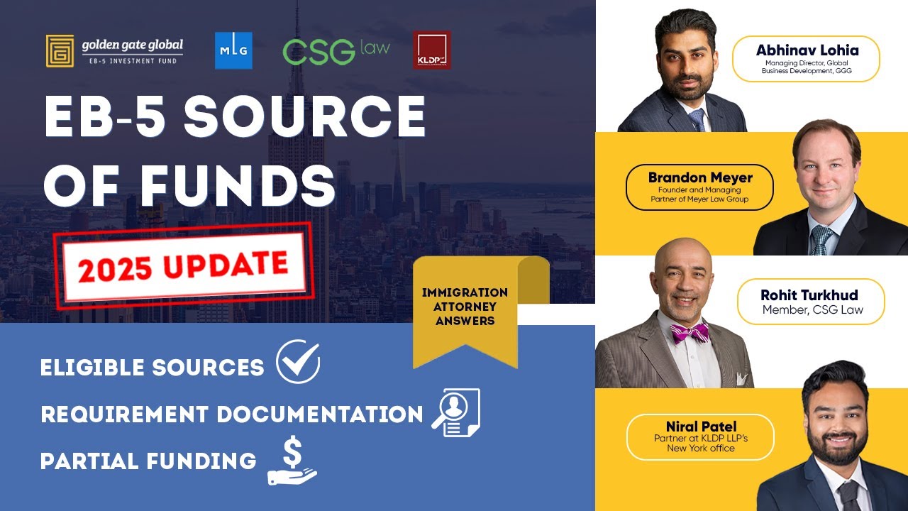 Documenting Source of Funds for EB-5 Visa - 2025 Update