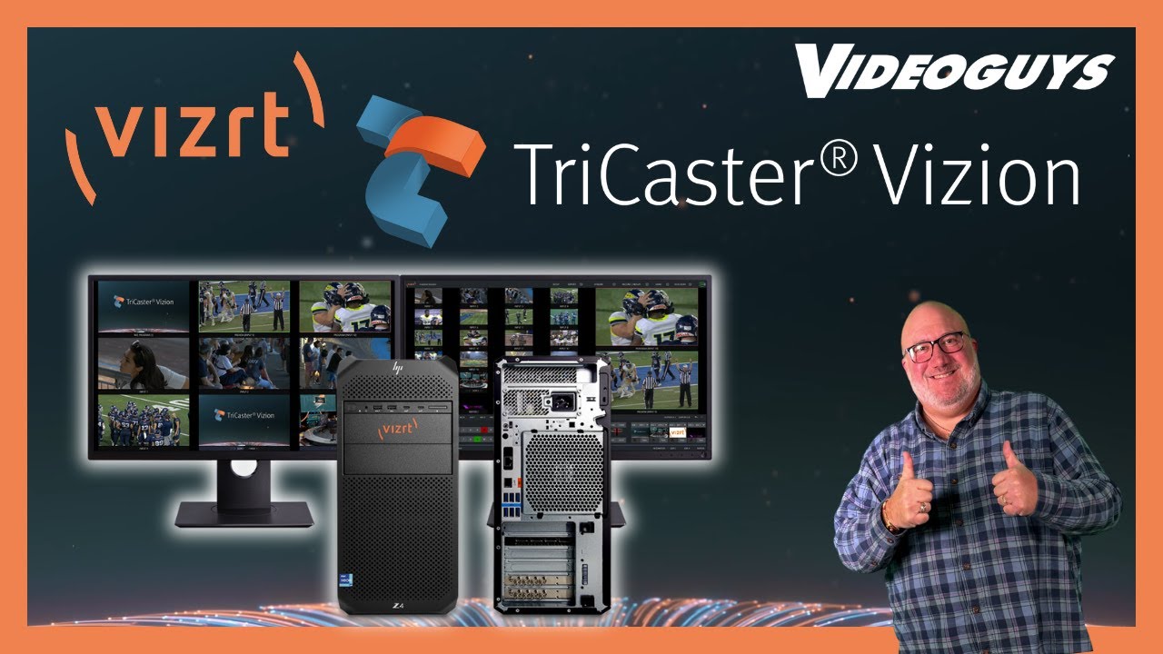 Meet the TriCaster Vizion: Next-Level Live Production