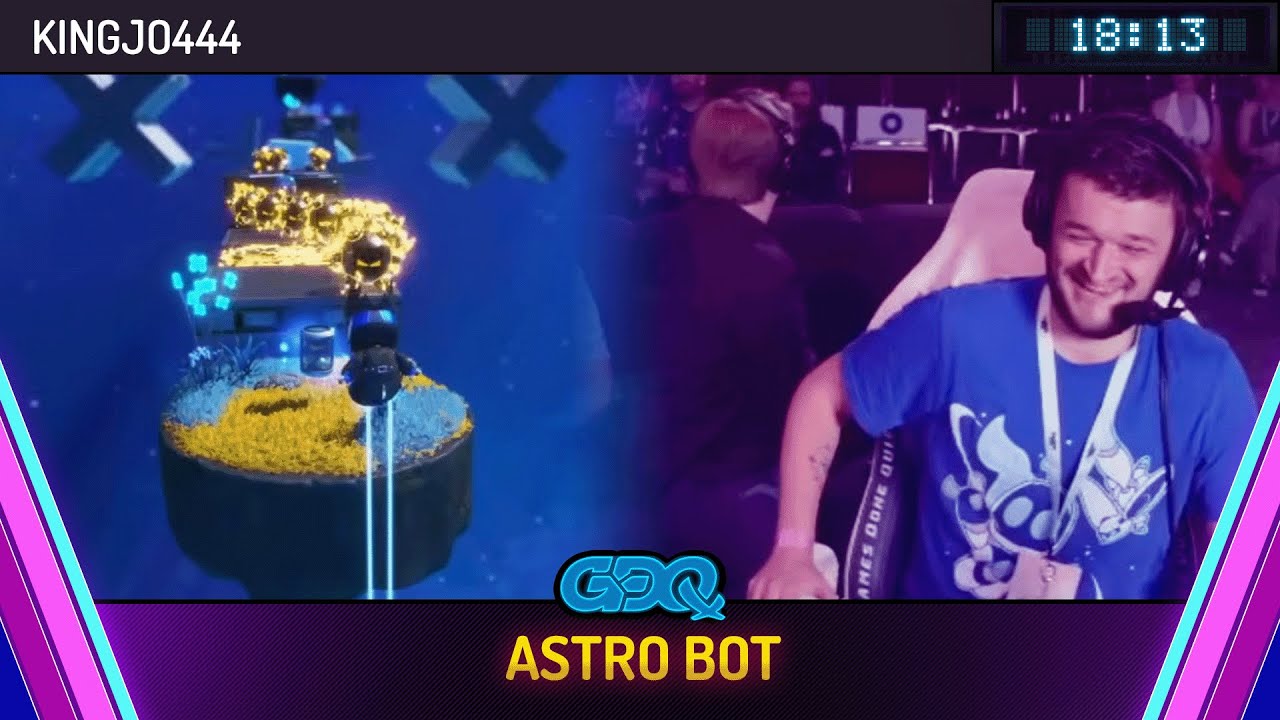 Astro Bot by KingJO444 in 18:13 - Games Done Quick Express 2025