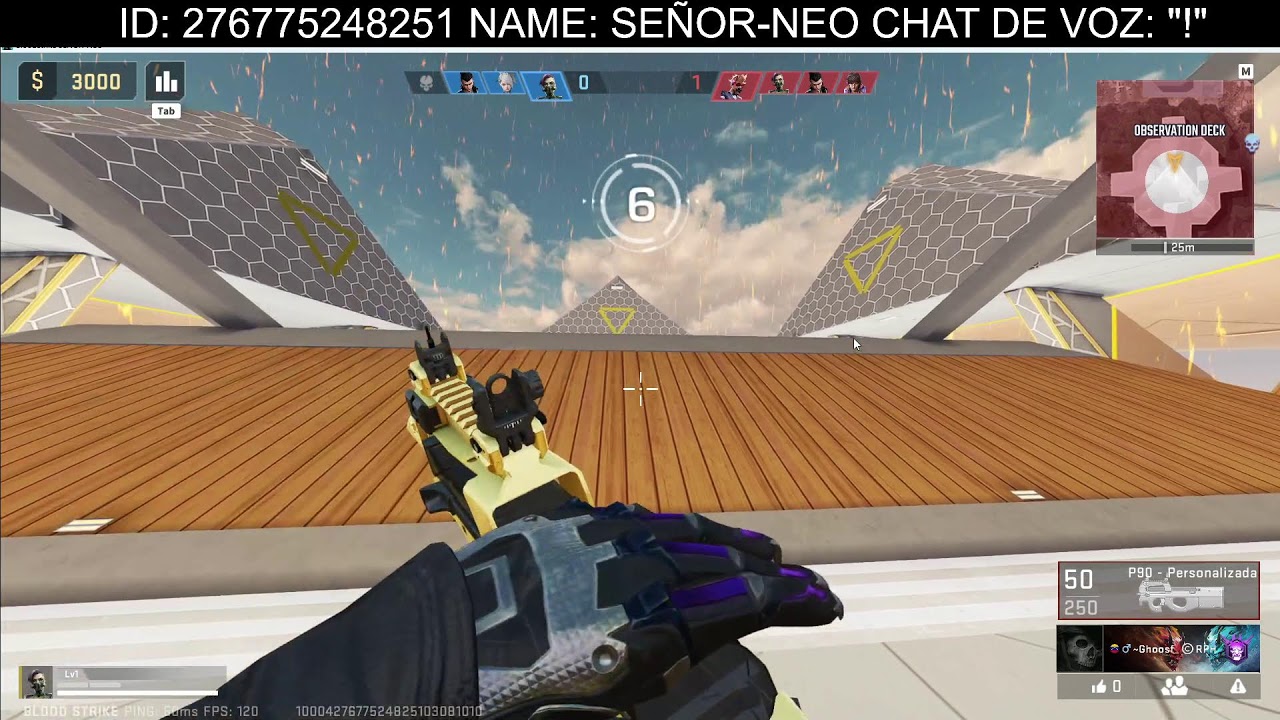 SOLO 876 SUB PARA LLEGAR 3000 #BloodStrike