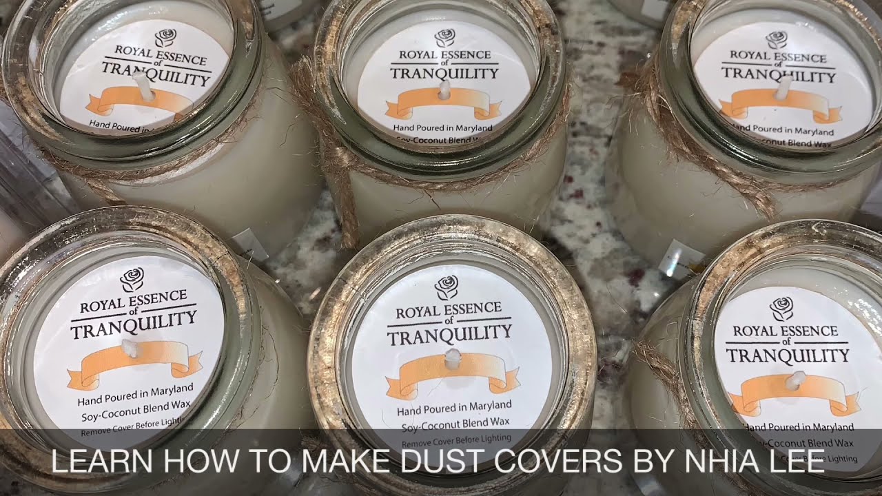 Learn how to make dust covers for candles in Cricut Design Space using the maker or explore air