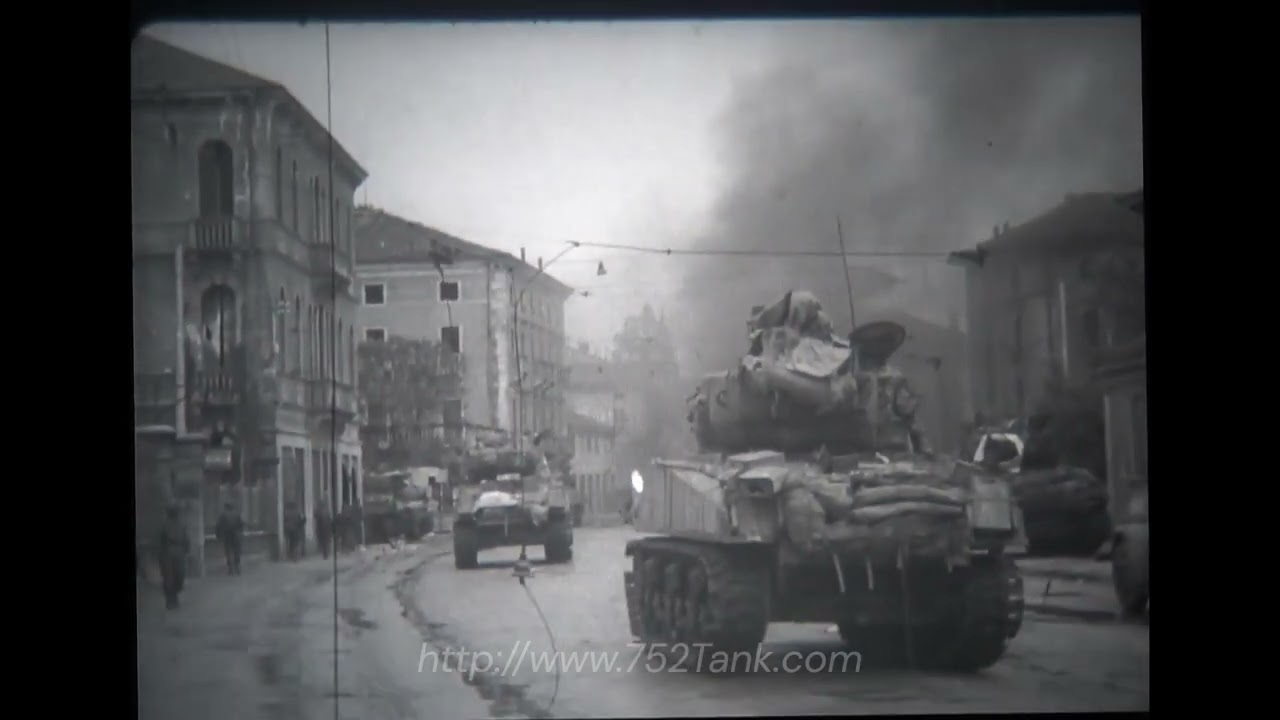 752nd Tank Battalion in Vicenza, Italy (28 April 1945) #2 of 2
