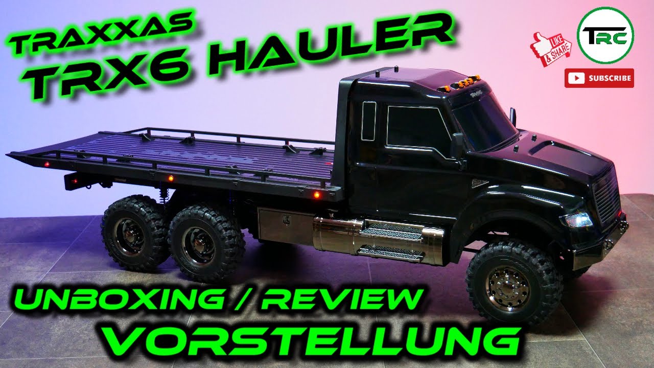 Traxxas TRX6 Ultimate RC Hauler 6x6 1:10 RtR - Vorstelllung - Unboxing / Review