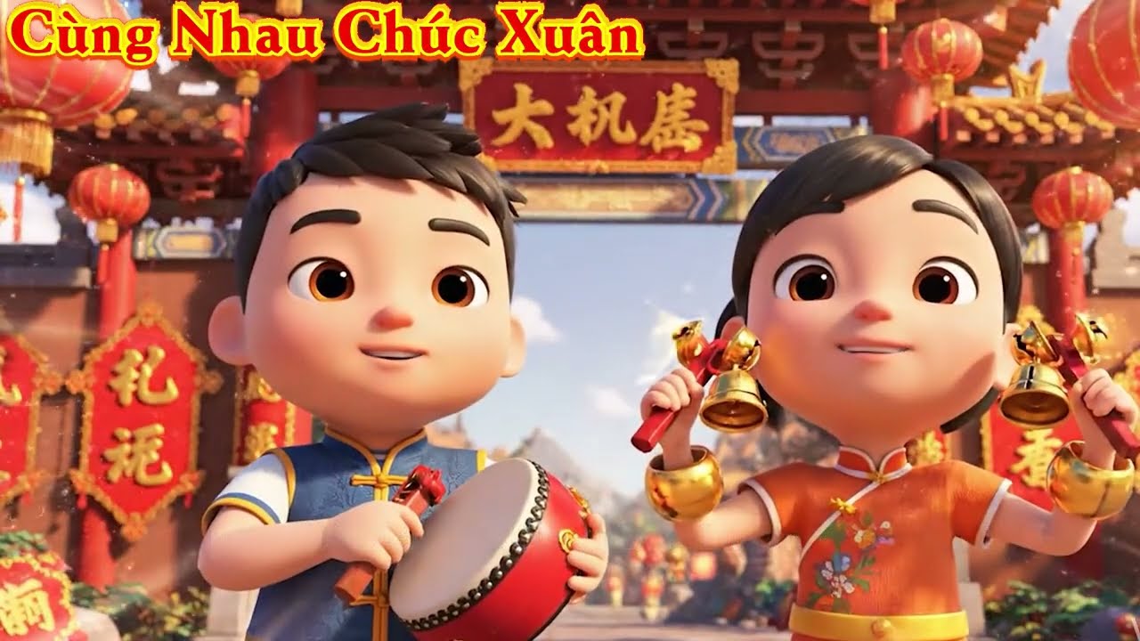 Cùng Nhau Chúc Xuân 7 | TQA | Nhạc  Xuân Thiếu Nhi | Nhạc Xuân | Nhạc Năm Mới | Nhạc Tết Vui Nhộn