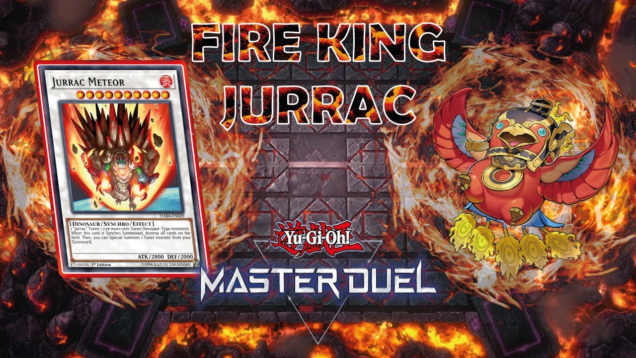 Yu-Gi-Oh! Master Duel Fire King Jurrac Rank January 2026 Session 49 (#3)