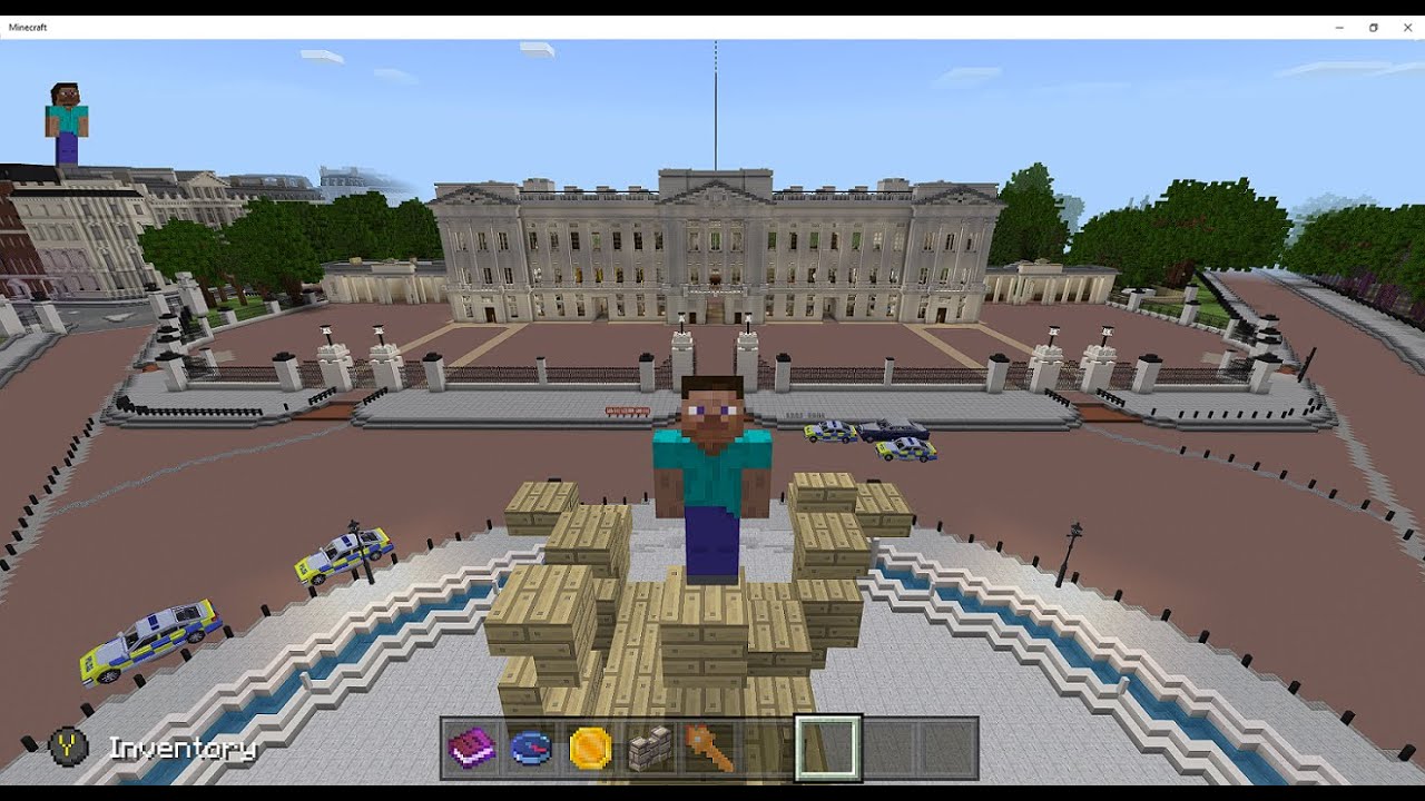 Minecraft Immersion London Buckingham palace tour