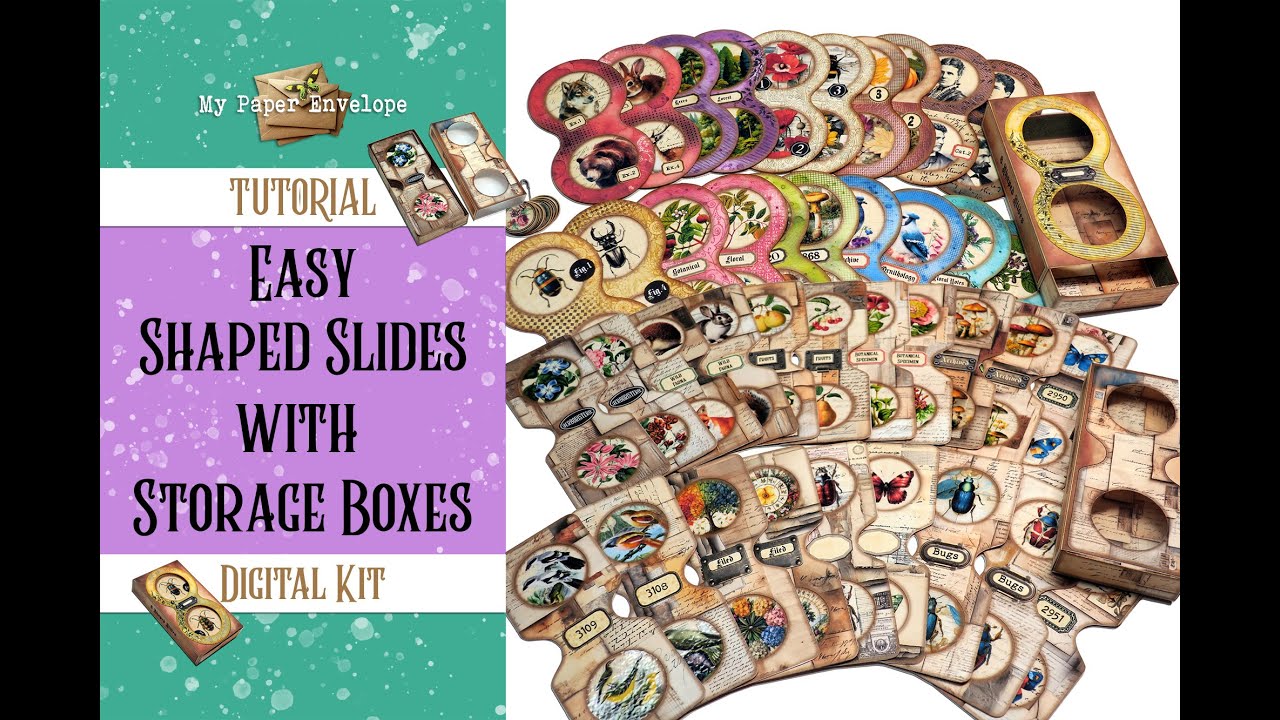 Easy Shaped Specimen Slides with a Digital Kit   Tutorial