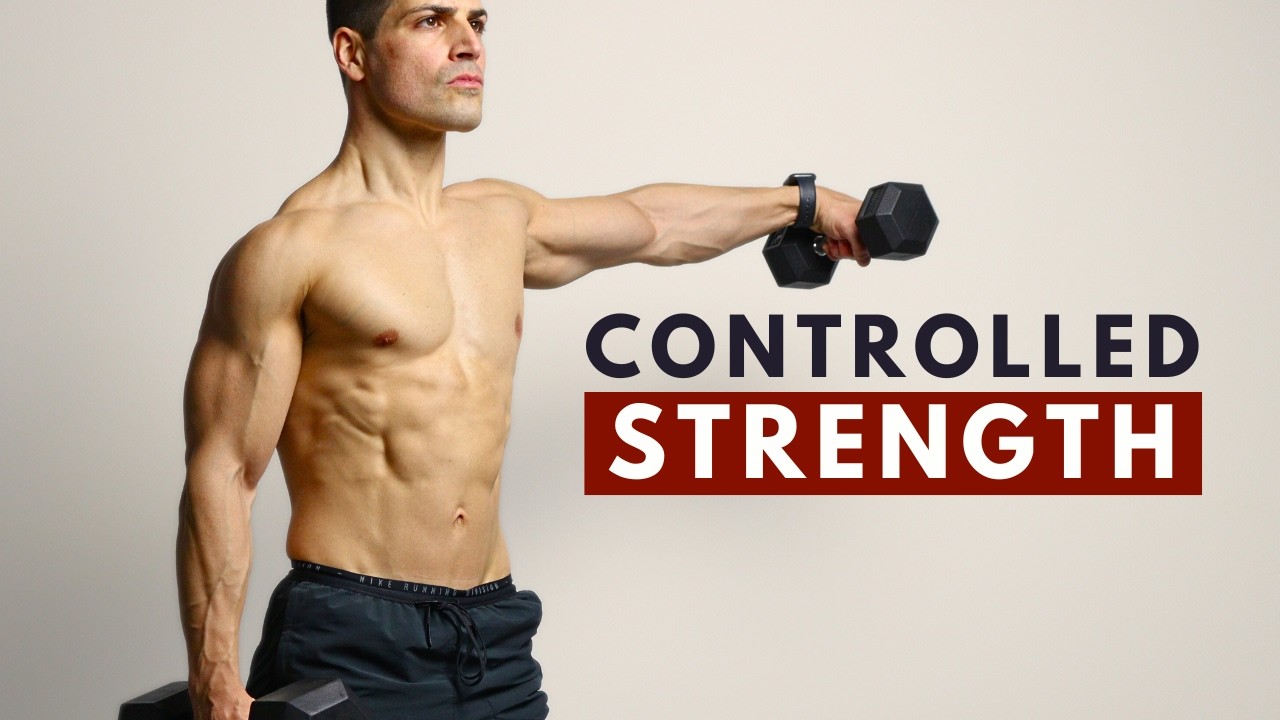 47 Min Full Body Dumbbell Strength Workout (No Jumping, No Repeats)