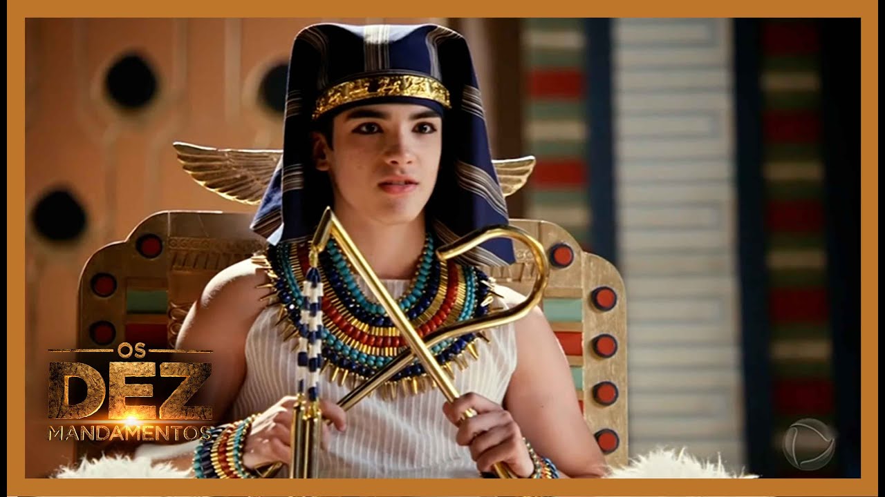 Ramsés ensina Amenhotep a ser rei | OS DEZ MANDAMENTOS