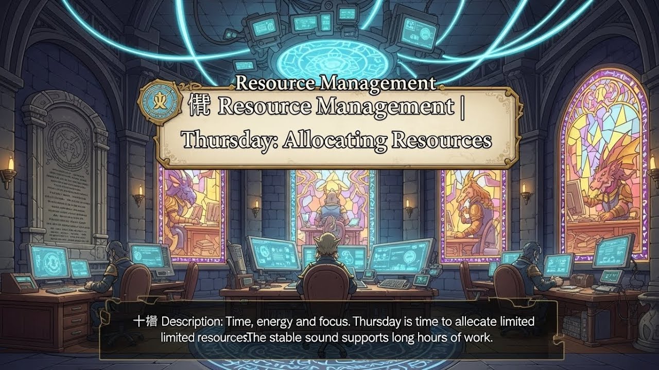 リソース・マネジメント ⚙️ Resource Management | 配分を考える木曜