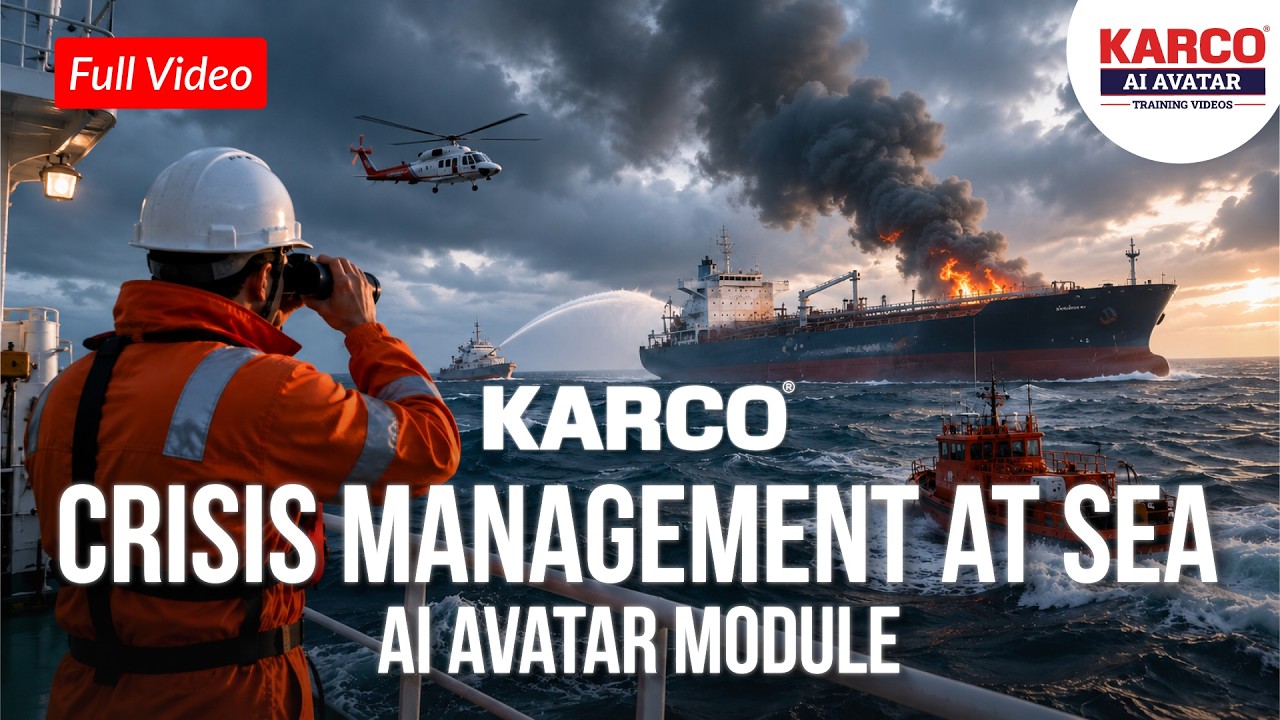 Crisis Management at Sea | Free KARCO AI Avatar Training Module