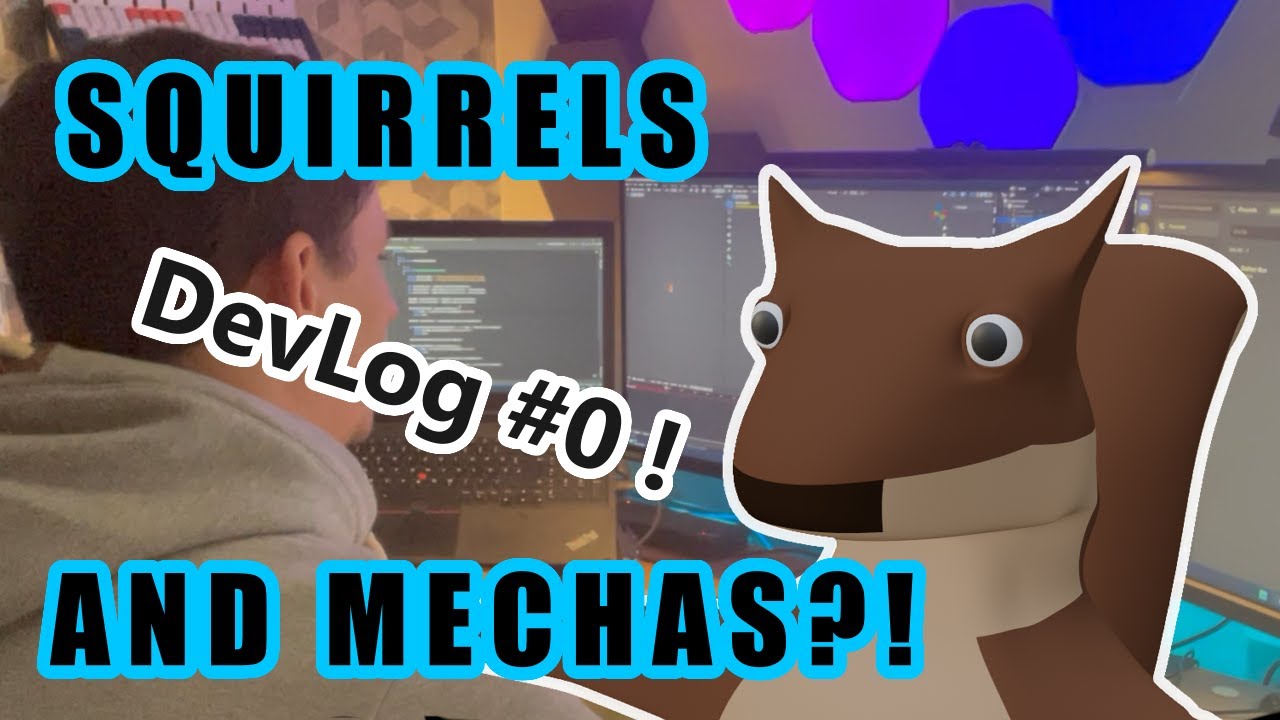 Creating my Multiplayer Survival Game with Squirrels and Mechas! - DevLog #0!