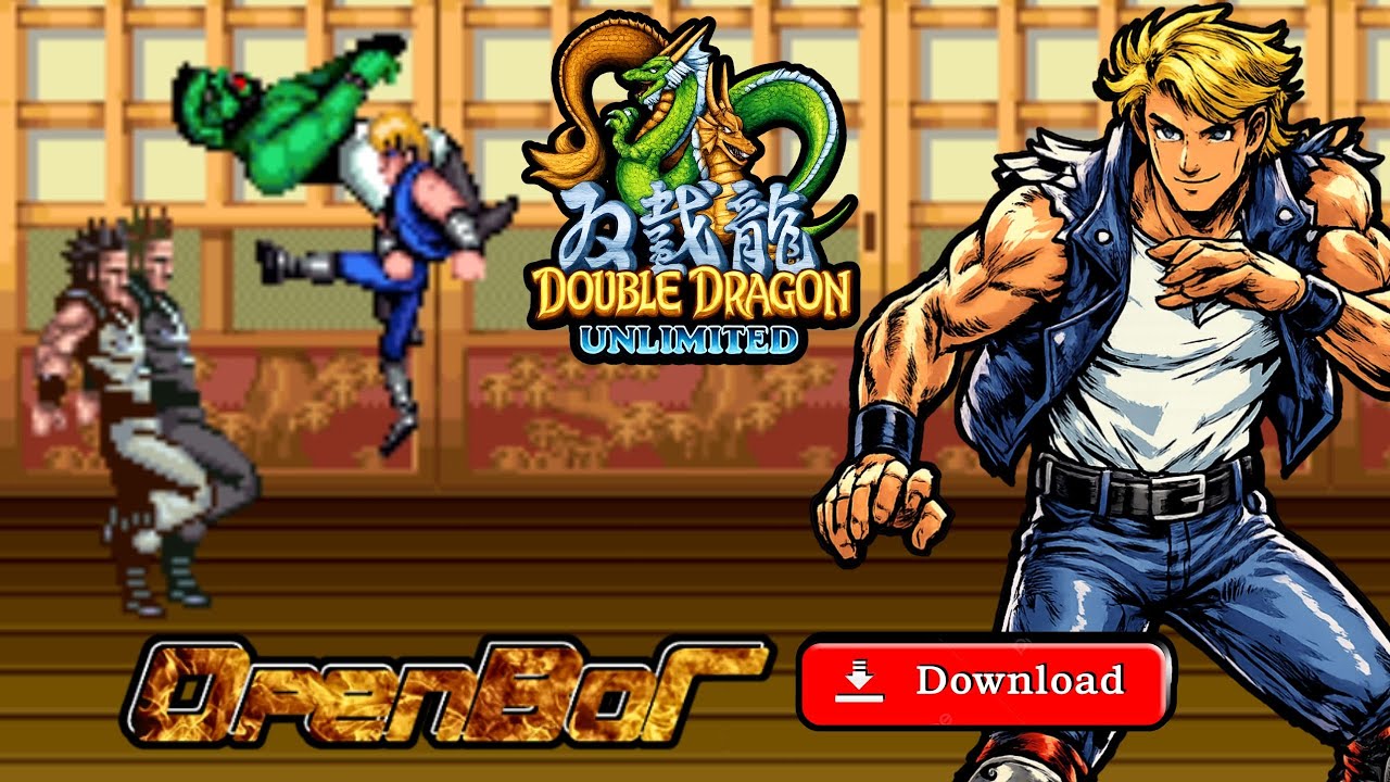 Double Dragon UNLIMITED | OPENBOR | DOWNLOAD | FULL GAMEPLAY