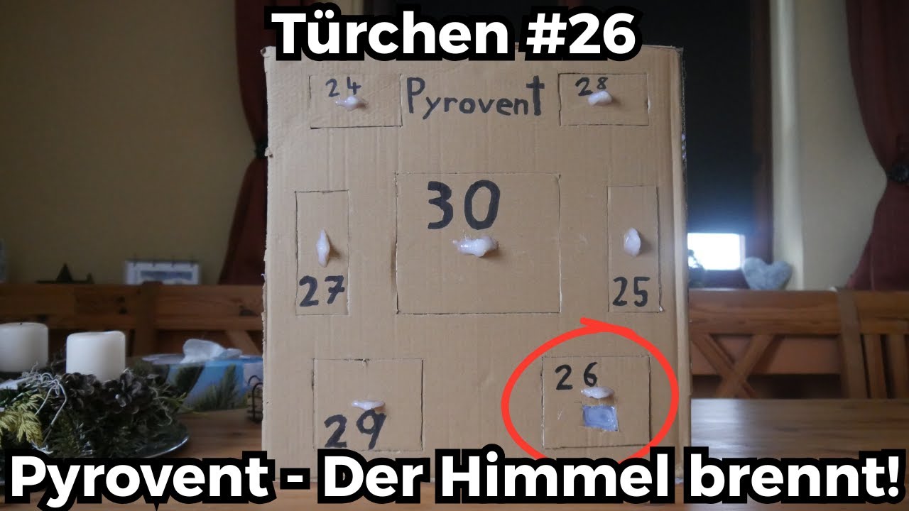 Pyrovent | Türchen #26 | F1&F2 | Herr Pyro